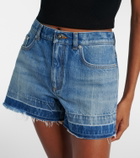 Givenchy Mid-rise denim shorts