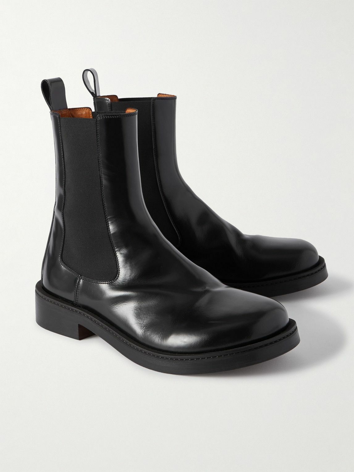 Alexander McQueen - Leather Chelsea Boots - Black