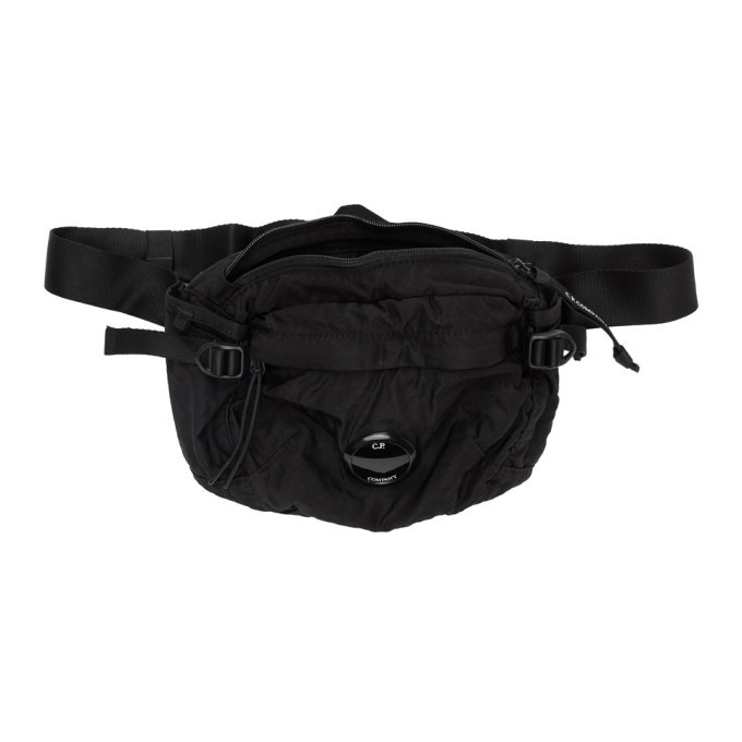 C.P. Company Black Nylon Waist Bag C.P. Company