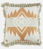 Alanui - Icon wool-blend jacquard cushion