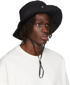 Jil Sander Black Parachute Hat