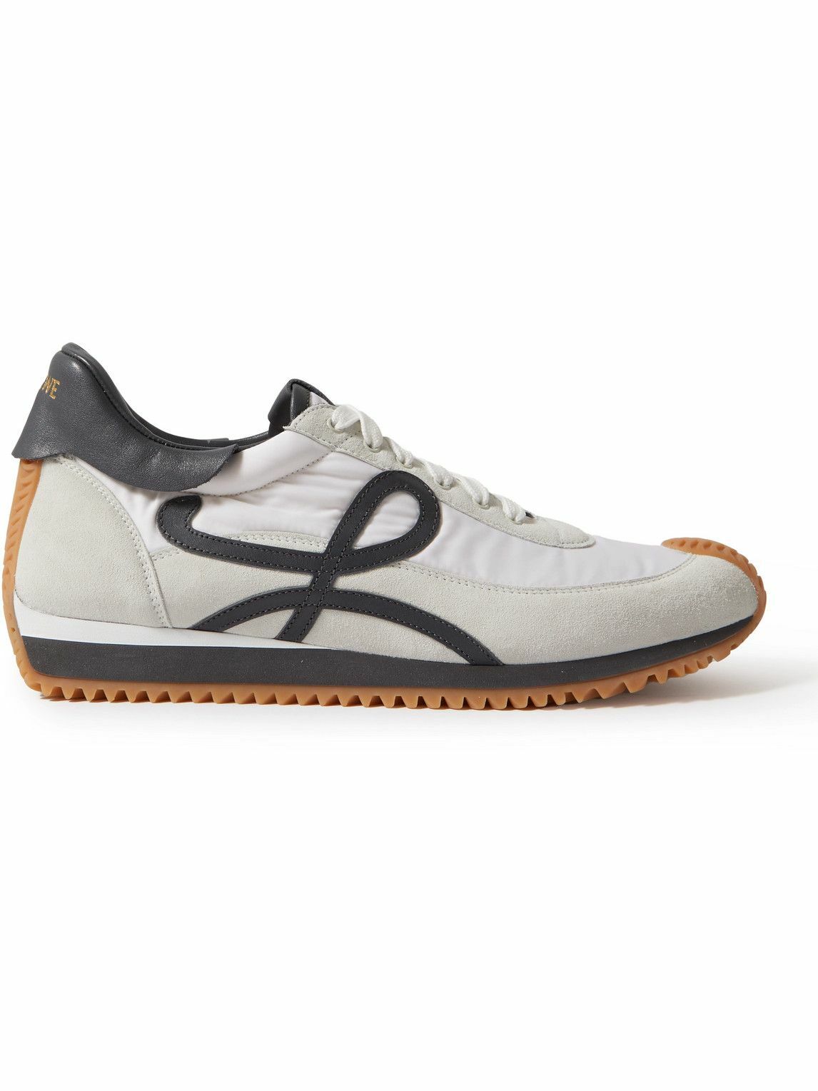 新作【LOEWE】Flow Runner leather-trimmed sneakers Loewe Flow Runner leather-trimmed sneakers Loewe