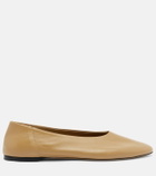 Toteme Leather ballet flats