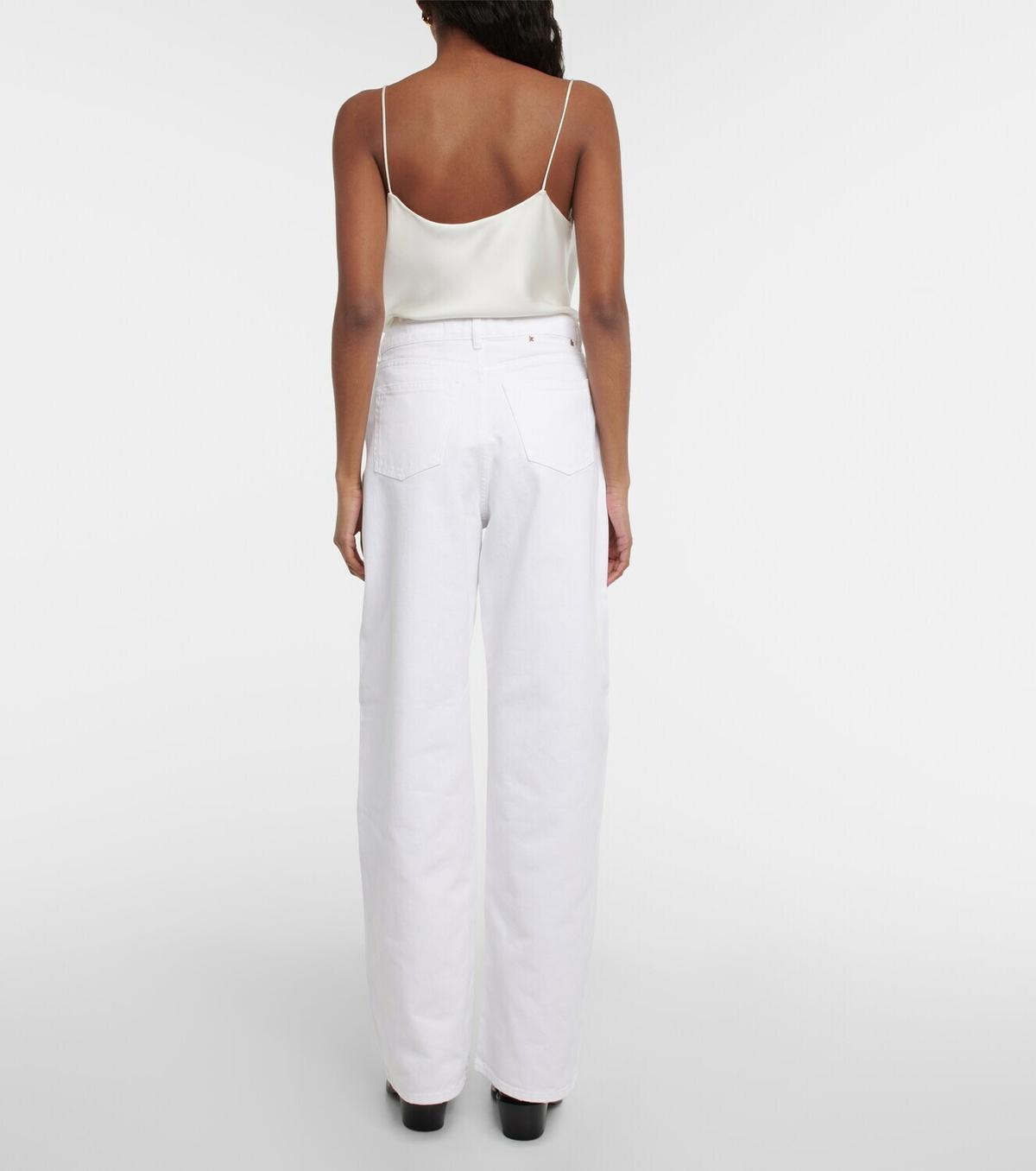 Golden Goose - High-rise wide-leg jeans