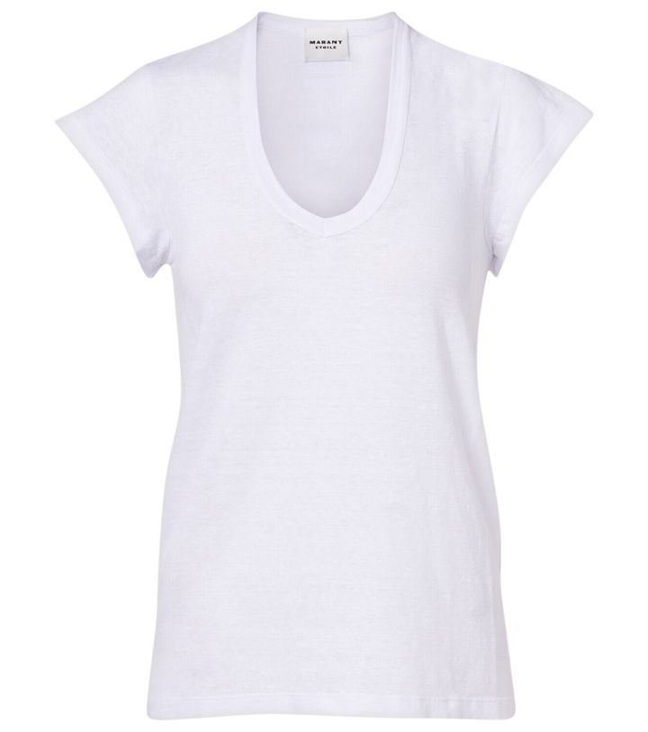 Photo: Marant Etoile Zankou linen T-shirt