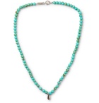 Isabel Marant - Stone and Silver-Tone Necklace - Blue