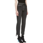 Vetements Black Levis Edition Classic Reworked Denim Jeans