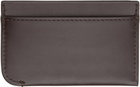 JACQUEMUS Brown 'Le Porte Curvo' Card Holder