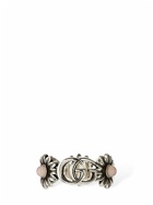 GUCCI - Double G Flower Ring W/ Mother Of Pearl