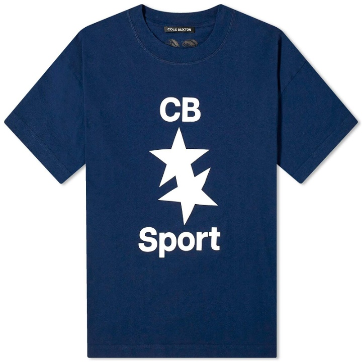 Photo: Cole Buxton Men's Sport T-Shirt in Navy