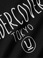 UNDERCOVER - Logo-Print Cotton-Jersey T-Shirt - Black
