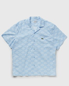 Lacoste Chemise Casual Manches Co Blue - Mens - Shortsleeves