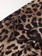 Dolce & Gabbana - Leopard-Print Swim Briefs - Animal print