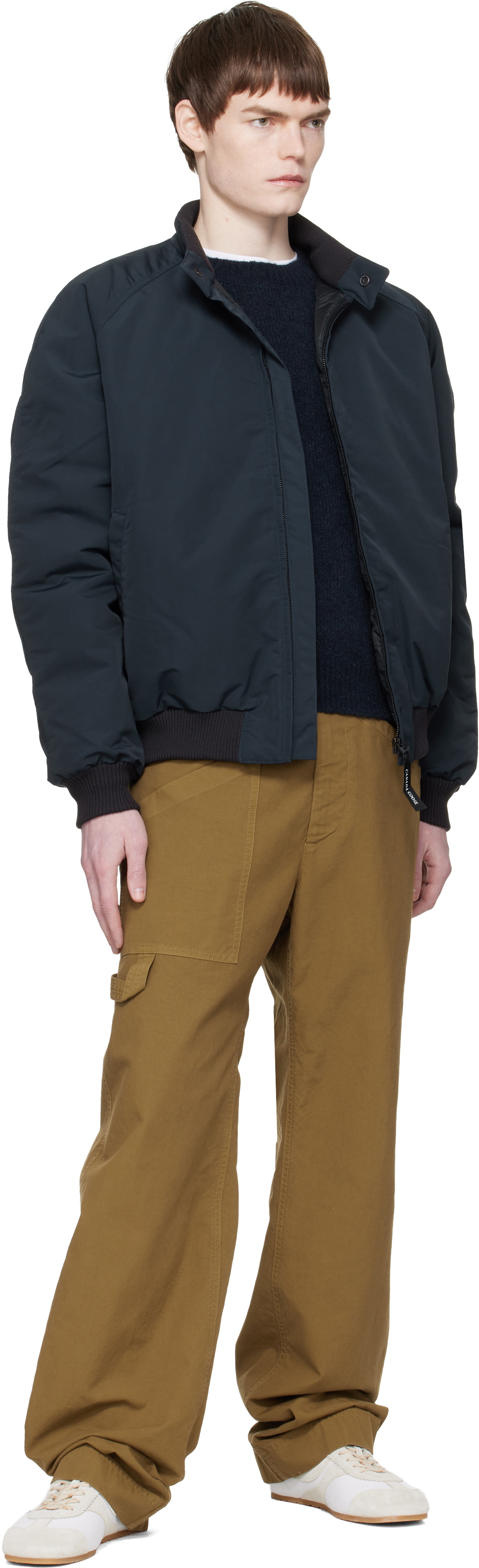 Canada Goose Navy Legacy Down Bomber Jacket