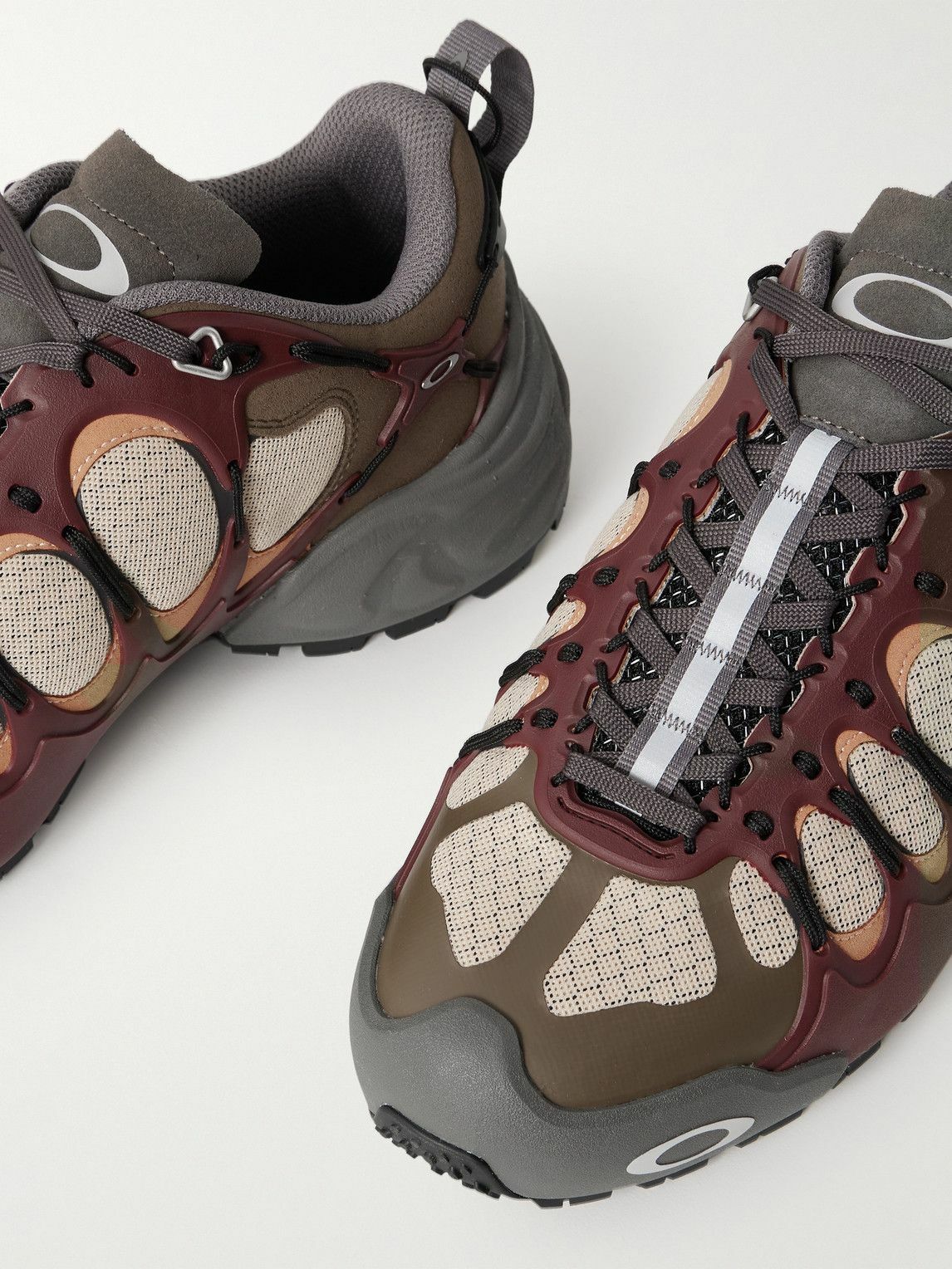 Oakley Factory - Ibex TPU and Mesh Sneakers - Red