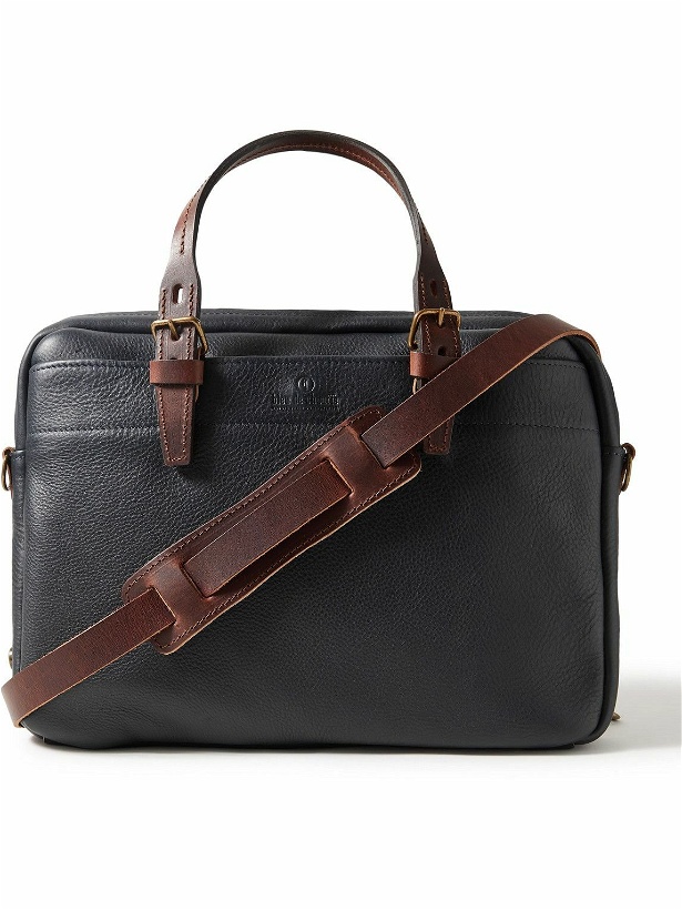 Photo: Bleu de Chauffe - Folder Vegetable-Tanned Full-Grain Leather Messenger Bag