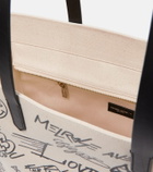 Golden Goose - California printed canvas tote