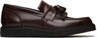 Fred Perry Burgundy George Cox Edition Tassel Loafers