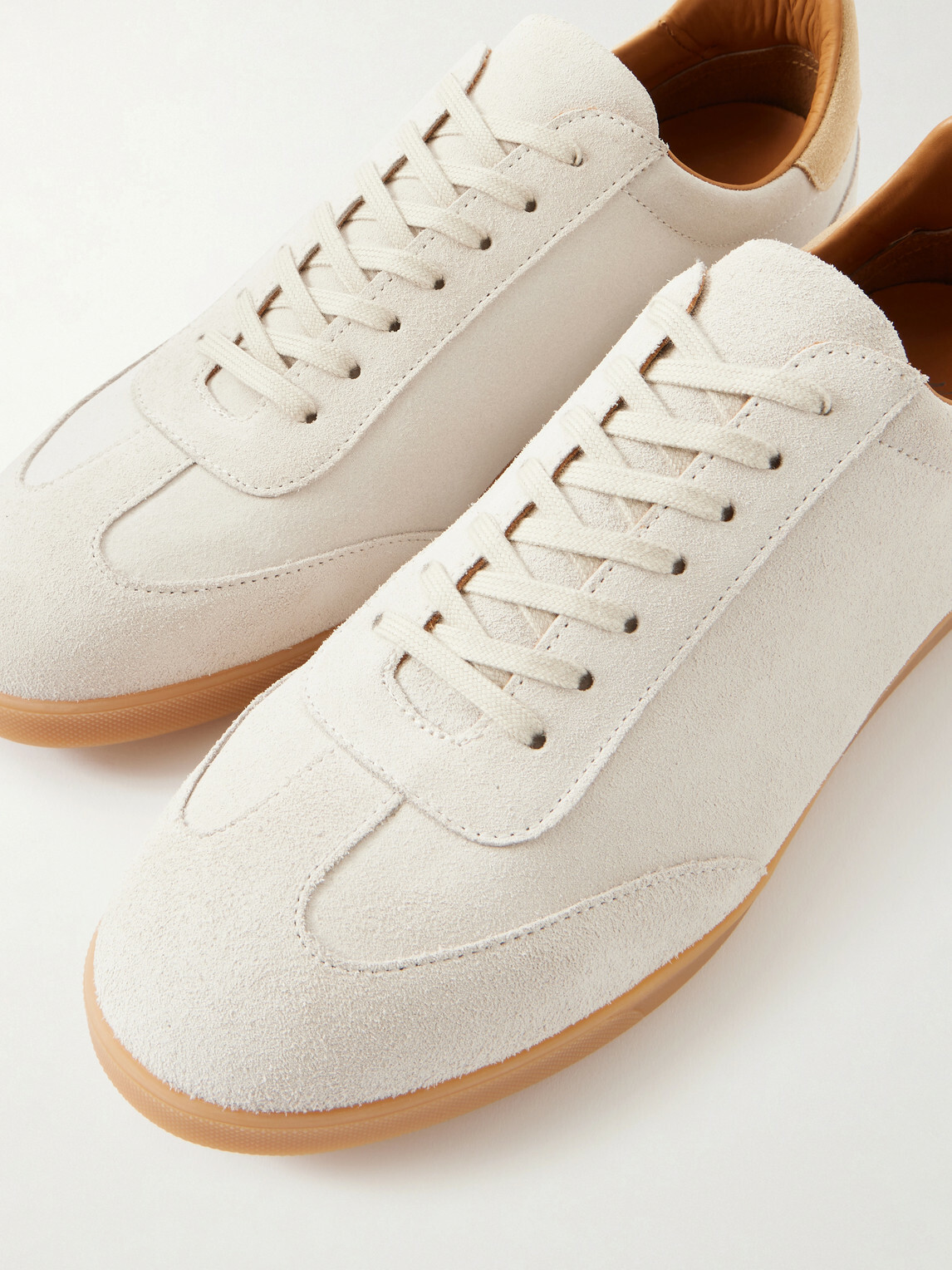 Mr P. - Suede Sneakers - Neutrals
