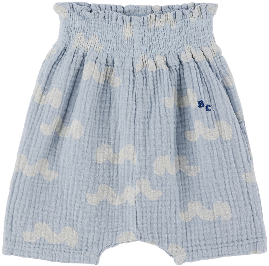 Bobo Choses Baby Blue Waves Lounge Pants