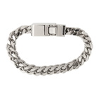 1017 ALYX 9SM Silver Cubix Mini Bracelet