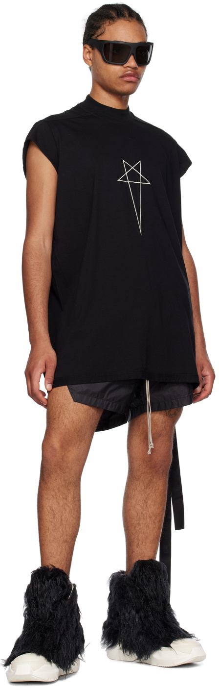 Rick Owens DRKSHDW Black Jumbo SL T-Shirt Rick Owens Drkshdw