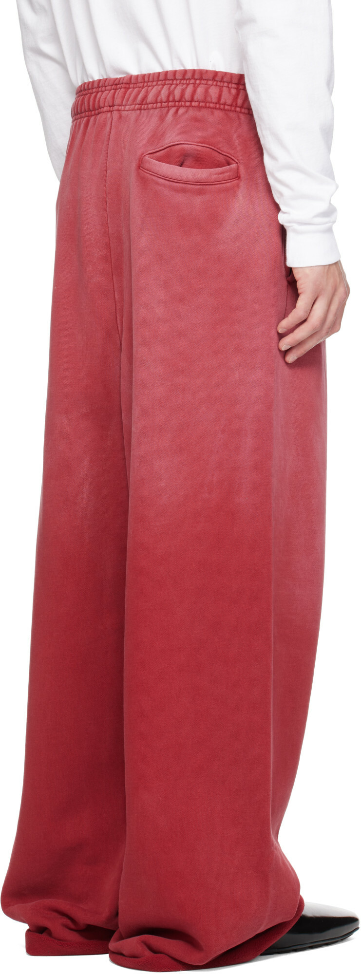 Entire Studios Red Full Sweatpants