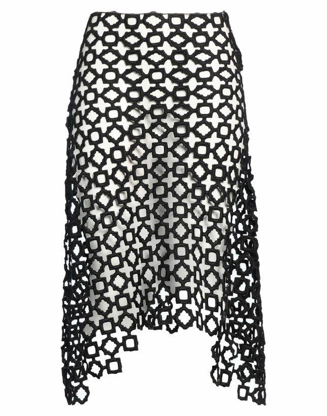 Photo: Niccolò Pasqualetti Womens Midi skirt in Black