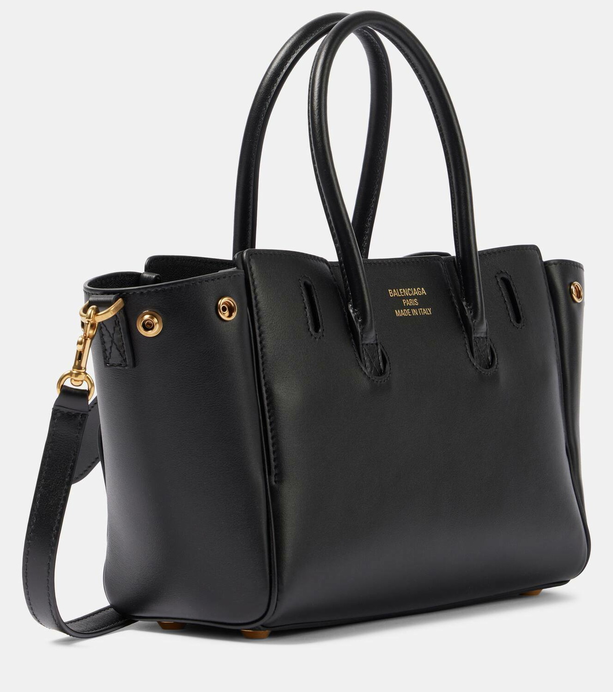 Balenciaga Bel Air Mini leather tote bag
