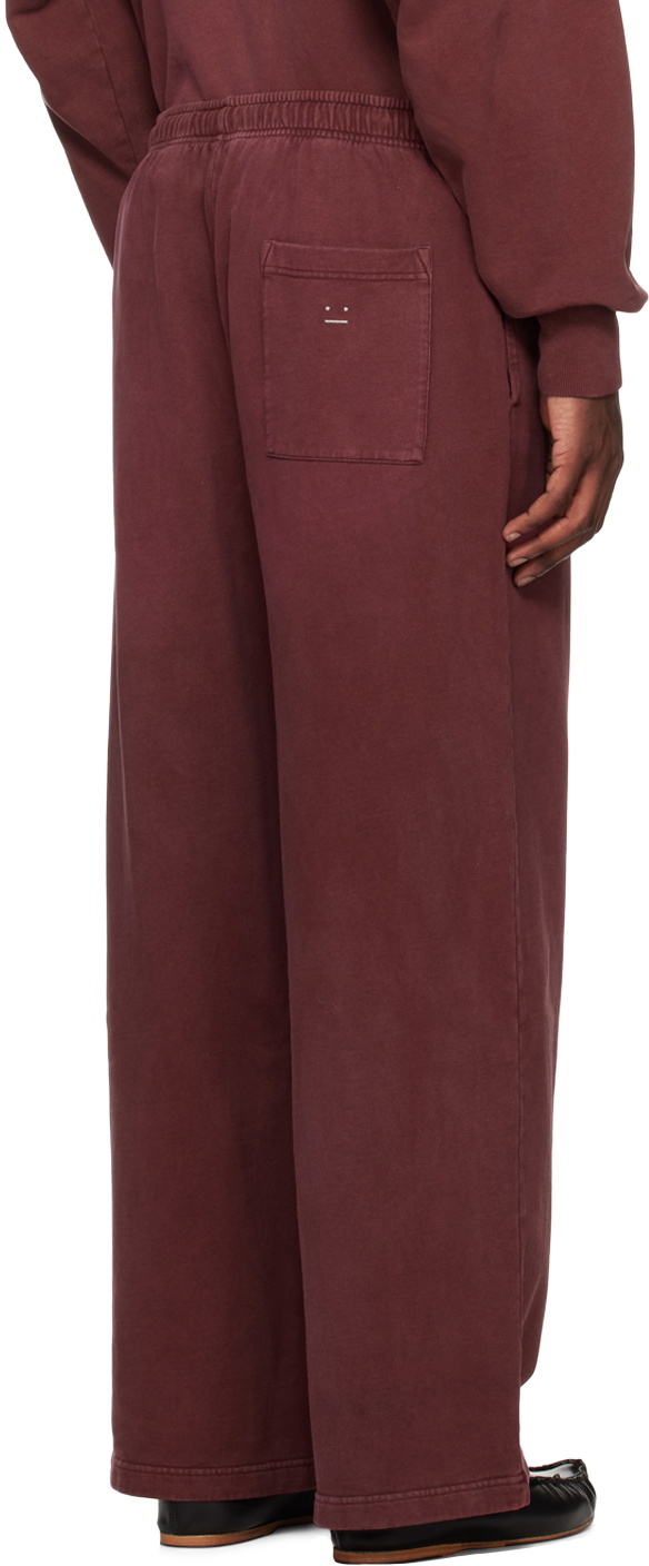 Acne Studios Red Drawstring Lounge Pants Acne Studios