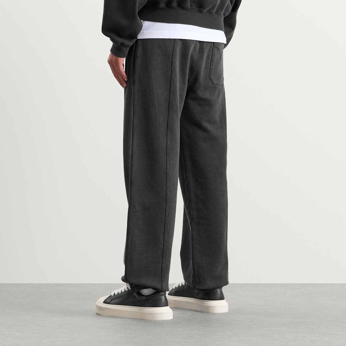 Cole Buxton Men's Mini Logo Sweatpants in Vintage Black