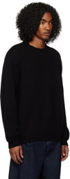 The Elder Statesman Black Nimbus Sweater