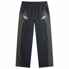Umbro by Slam Jam Men's Guarding Tracksuit Pant in Black/Charcoal