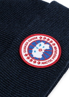 Canada Goose Arctic Ribbed Wool Beanie - Navy