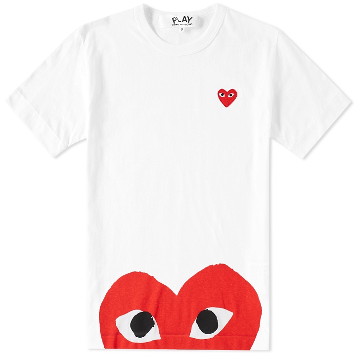 Photo: Comme des Garcons Play Oversized Heart Tee