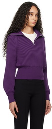 High Sport Purple Chester Sweater