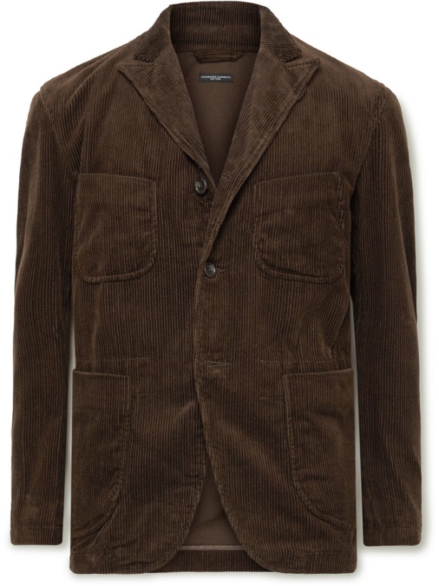 Photo: Engineered Garments - NB Cotton-Corduroy Suit Jacket - Brown