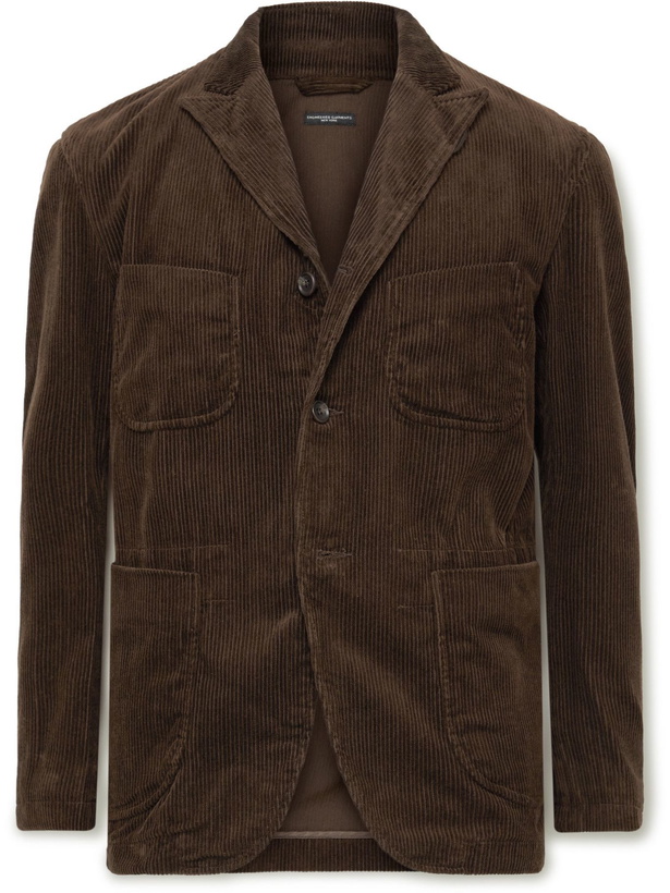 Photo: Engineered Garments - NB Cotton-Corduroy Suit Jacket - Brown