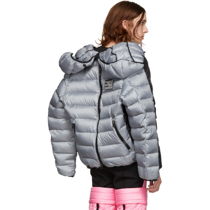 Colmar A.G.E. by Shayne Oliver Grey and Black Down Christye Jacket