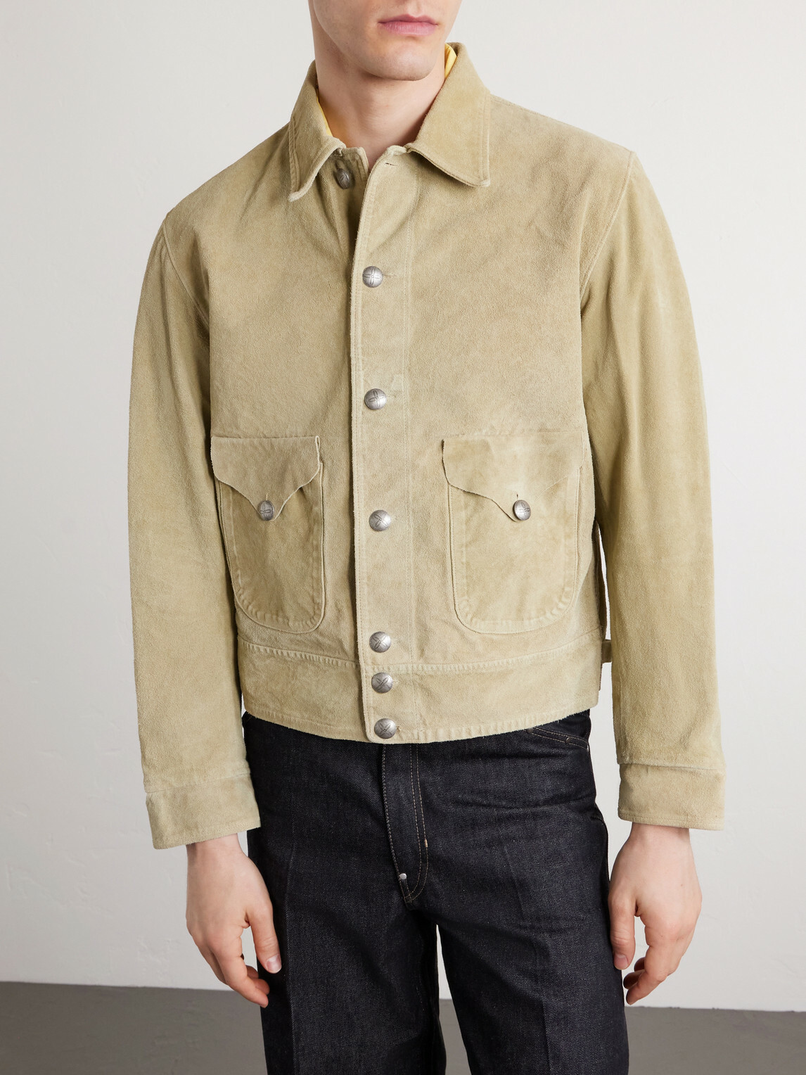 RRL - Schwab Suede Jacket - Neutrals