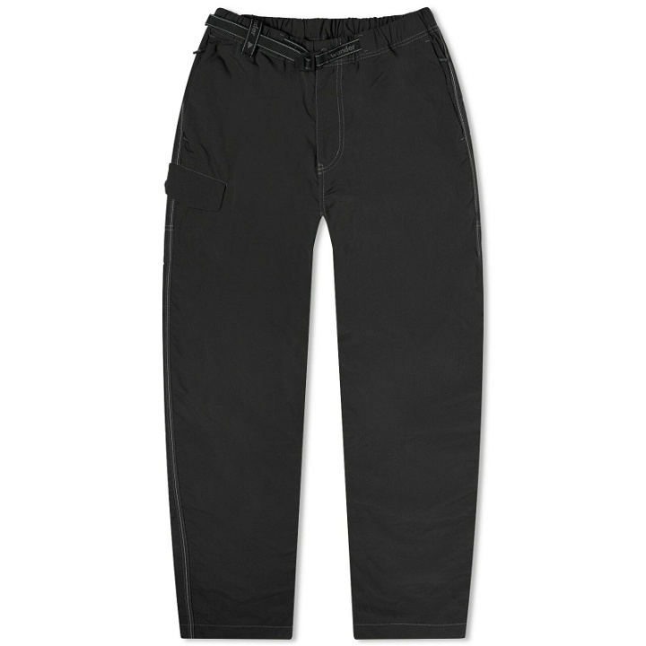 Photo: and wander Men's Nylon Taffeta Hiker Pants in Black