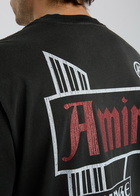 Amiri Vintage Logo Cotton T-shirt Black