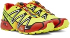 Salomon Yellow & Red Speedcross 3 Sneakers