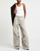 The Attico Womens Jeans in Grey