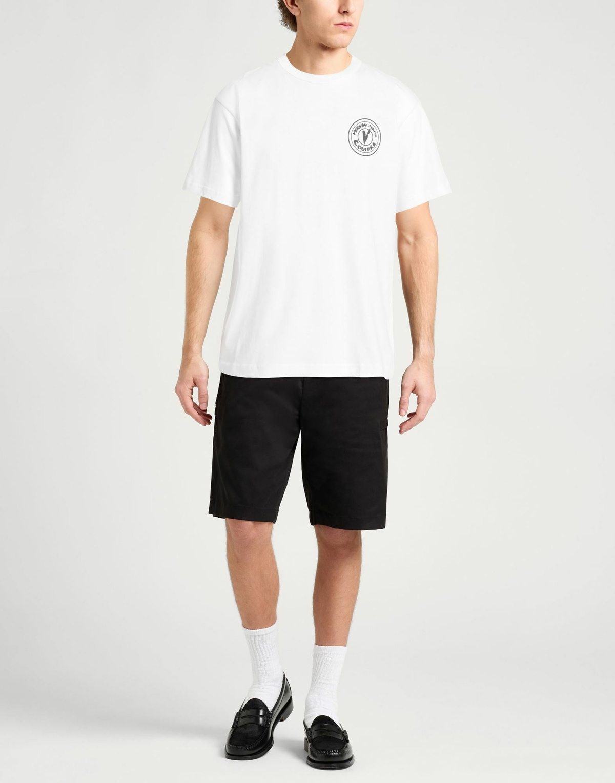 Versace Jeans Couture Mens T-shirt in White