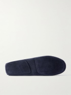 Thom Sweeney - Suede Slippers - Blue