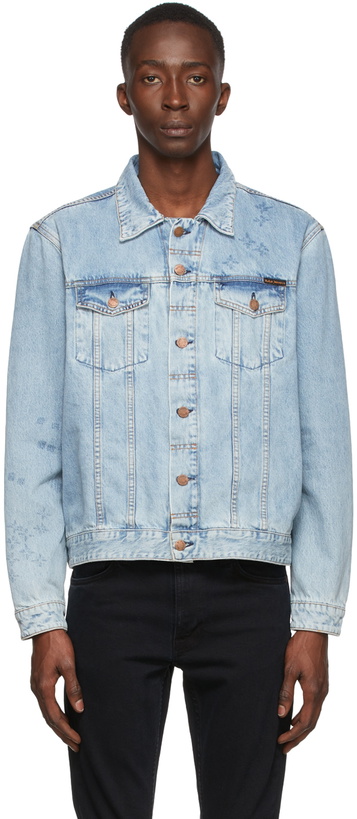 Photo: Nudie Jeans Blue Denim Jerry Jacket