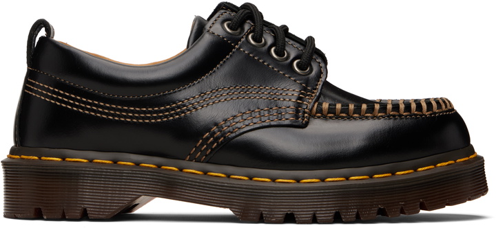 Photo: Dr. Martens Black Lowell Leather Moc Toe Derbys