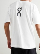 ON - Club Logo-Print Cotton-Jersey T-Shirt - White