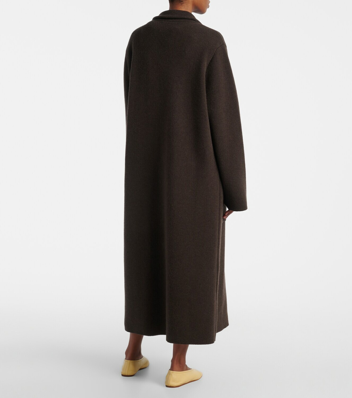 Lisa Yang Amie single-breasted cashmere coat